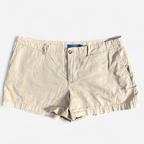 Polo Ralph Lauren Women's Tan Shorts - Picture 1 of 8
